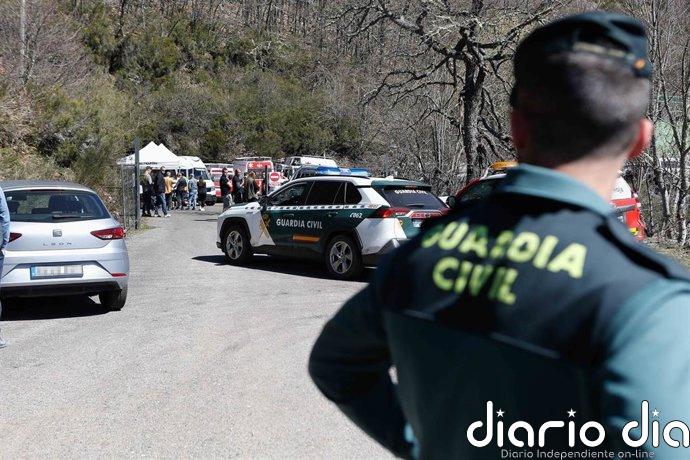 Arde un motor de grandes dimensiones en una nave de la mina de Cerredo