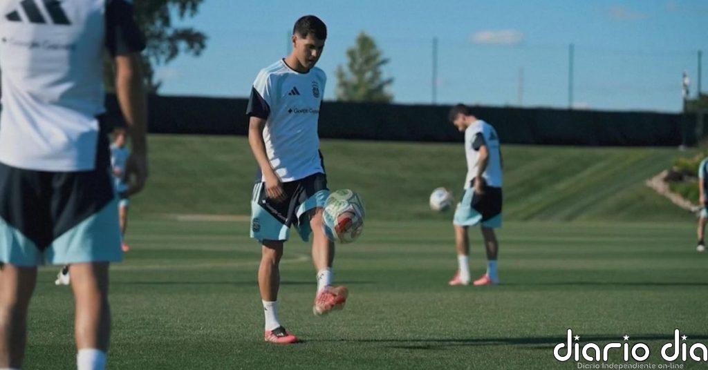 Argentina continúa preparando su debut en el Mundial