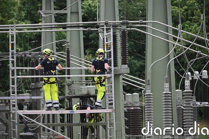 Atribuyen a un incendio intencionado el apagón de Reutlingen (Alemania)