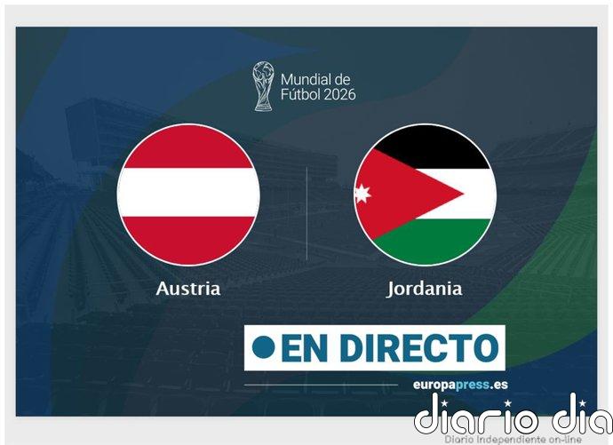 Austria - Jordania, en directo hoy: sigue el partido de Copa Mundial de la FIFA minuto a minuto
