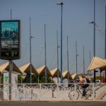 Aviso amarillo este jueves por viento, oleaje y altas temperaturas en Almería, Cádiz y Sevilla