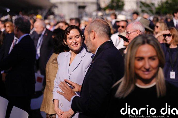 Ayuso celebra que "España abraza con júbilo al Papa de todos" tras el millón de personas en la misa de Cibeles