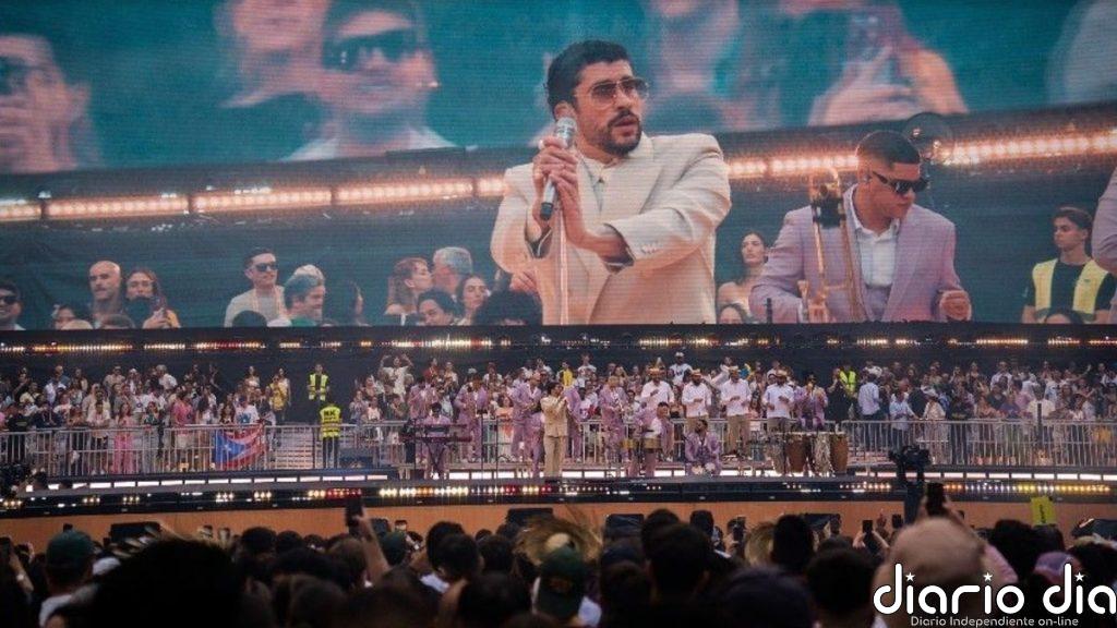 Bad Bunny se siente en casa tras cuatro noches en el Riyadh Air Metropolitano de Madrid