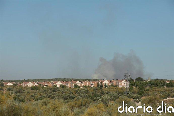Baja a nivel operativo 1 el incendio originado en la Academia de Infantería Toledo