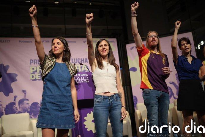 Belarra anuncia que encabezará la candidatura de Podemos a la Comunidad de Madrid