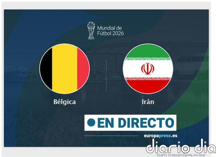 Bélgica - Irán, en directo hoy: sigue el partido de Copa Mundial de la FIFA minuto a minuto