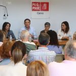 Besteiro insta a Alcoa a "acelerar" la construcción del horno de ánodos: "Nada impide que se inicie"