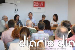 Besteiro insta a Alcoa a "acelerar" la construcción del horno de ánodos: "Nada impide que se inicie"
