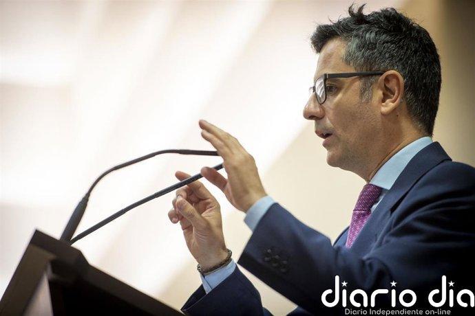 Bolaños resta importancia al peso de los militantes críticos que piden un congreso extraordinario del PSOE