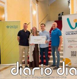 Caja Rural de Aragón se convierte en el principal colaborador del Torneo de pádel Valientes