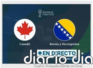 Canadá - Bosnia y Herzegovina, en directo hoy: sigue el partido de Copa Mundial de la FIFA minuto a minuto