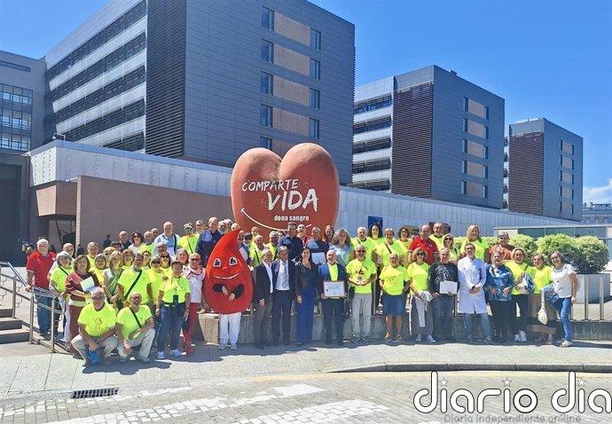 Cantabria celebra el Día del Donante de Sangre con una campaña especial y un reconocimiento a 50 grandes donantes