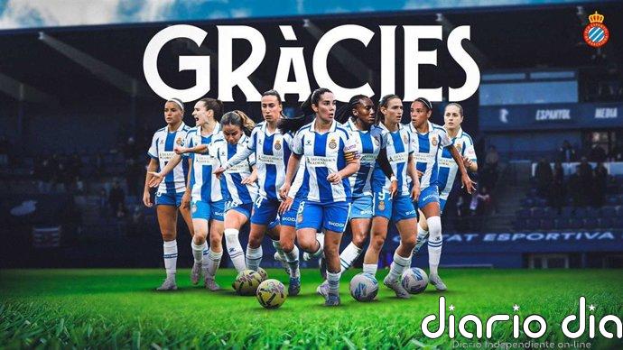 Caracas, Durán, Campo, Del Álamo, Ballesté, Botero, Ferguson, Martínez y Perea dejan el Espanyol femenino