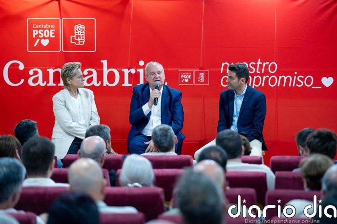 Casares reivindica que Cantabria ha dado "un salto hacia la modernidad y el futuro" en los ocho años de Sánchez