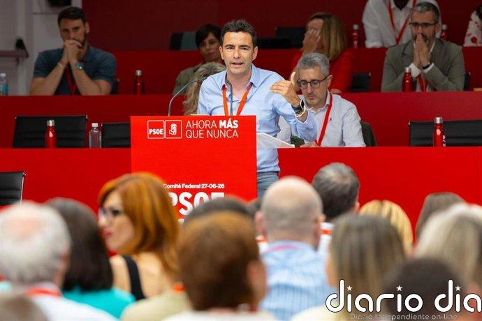 Casares traslada el apoyo del PSOE cántabro a Sánchez y apela a la unidad: El partido, cuando camina unido, es imparable