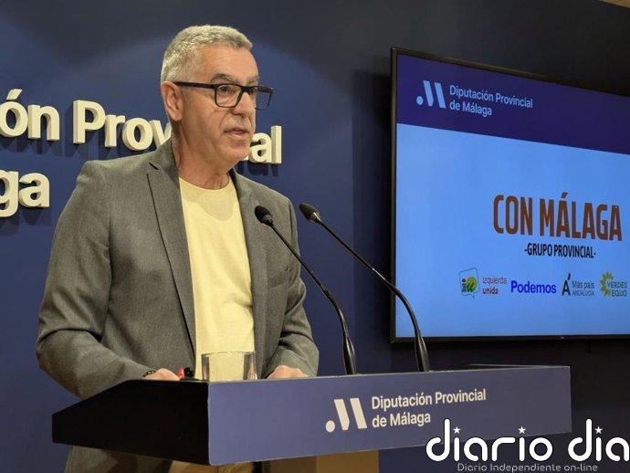 Con Málaga lleva a Diputación el "fracaso del modelo Bonilla" y pide un cambio que "garantice salarios dignos"