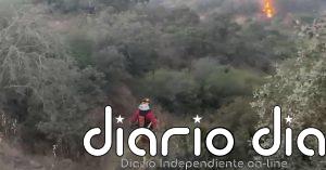 Continúa sin control el incendio en Huelva