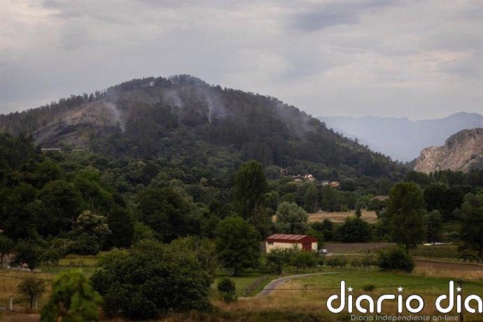 Controlado el fuego de Peñaflor y Vega de Anzo (Grado) y desactivado el Infopa