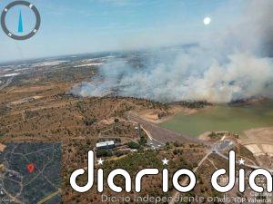 Controlado el incendio de Lepe (Huelva) que obligó a desalojar a 115 menores de un camping