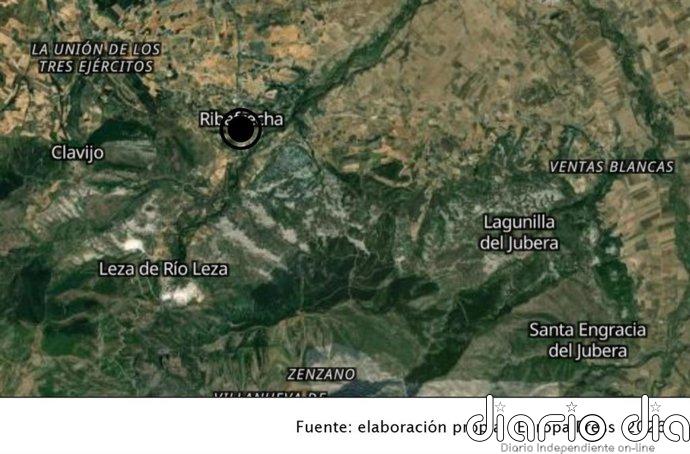Controlado el incendio de Ribafrecha, que ha quemado 63 hectáreas de cereal y pinar