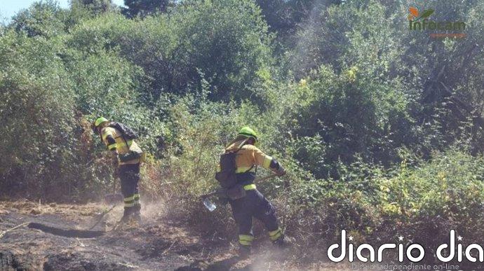 Controlado el incendio declarado en Méntrida (Toledo)