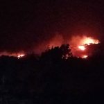 Controlado el incendio forestal declarado en paraje Las Barreras de Órgiva (Granada) que moviliza a 42 profesionales