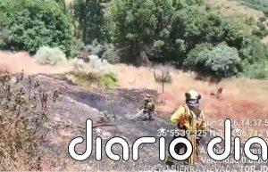 Controlado el incendio forestal en Soportújar (Granada)
