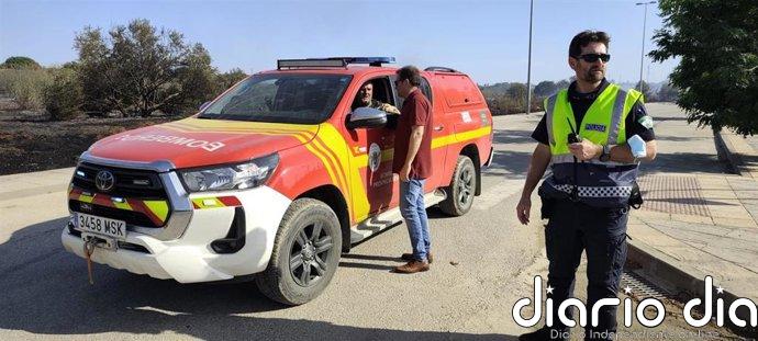 Controlado el incendio urbano declarado este sábado que ha afectado a Mairena (Sevilla)