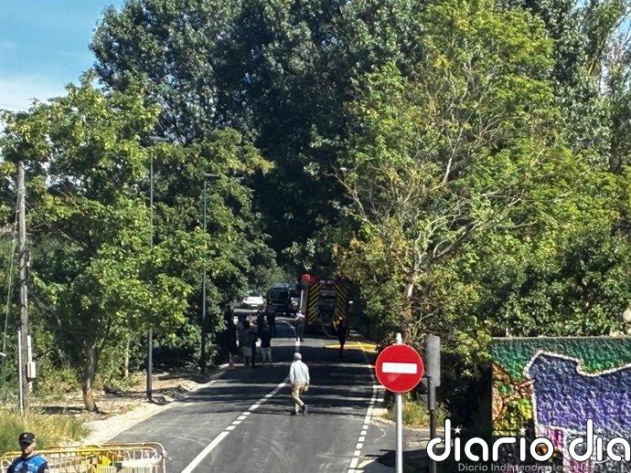 Controlado sin heridos un incendio en el Camino de Cortes de Burgos tras provocar 80 llamadas al 1-1-2