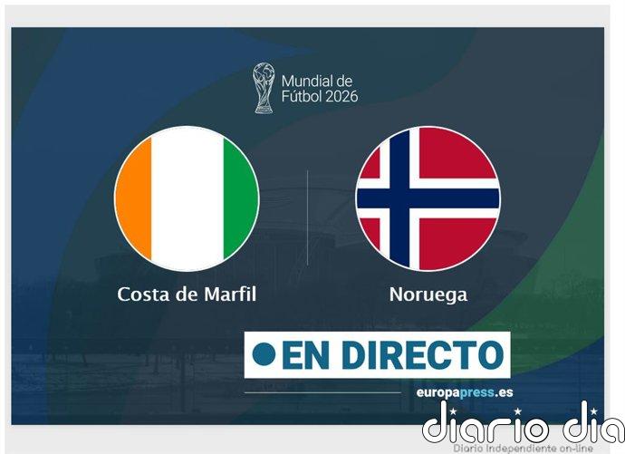 Costa de Marfil 0 - 0 Noruega, en directo hoy: sigue el partido de Copa Mundial de la FIFA minuto a minuto