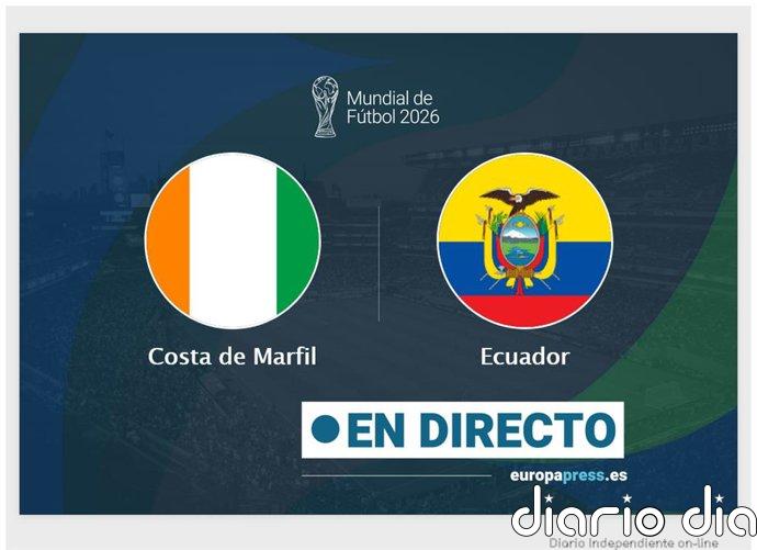 Costa de Marfil - Ecuador, en directo hoy: estadísticas previas y alineaciones probables