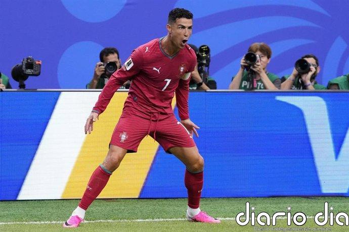 Cristiano hace historia en la manita de Portugal a Uzbekistán