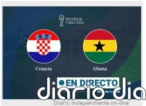 Croacia - Ghana, en directo hoy: sigue el partido de Copa Mundial de la FIFA minuto a minuto