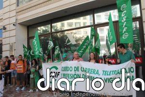 CSIF destaca el respaldo al paro de 24 horas en la Agencia Tributaria y avisa: "Vamos a seguir movilizándonos"