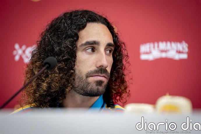 Cucurella, sin cansancio: "Con la ilusión de jugar un Mundial se te olvida todo"