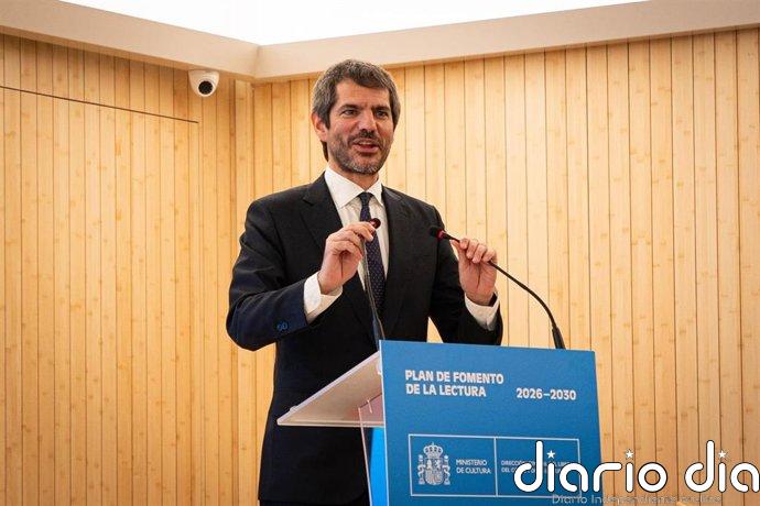 Cultura duplica la inversión en el Plan de Fomento de la Lectura hasta 2031 al que destina 82,7 millones