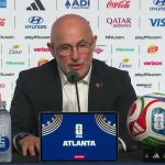 De la Fuente: "Hemos creado suficientes ocasiones de gol, pero nos ha faltado frescura"