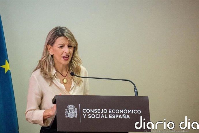 Díaz señala que van a presentar unos PGE "a la altura de esta década"