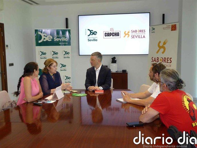 Diputación de Sevilla impulsa la excelencia gastronómica del dulce artesanal con representantes del sector