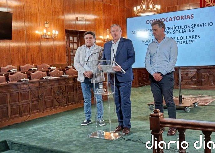Diputación de Zamora destina 150.000 euros para la compra de furgonetas para los comedores sociales de la provincia