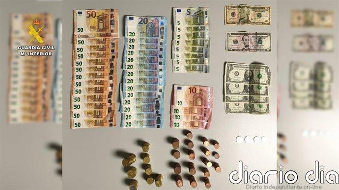 Dos detenidos tras robar la recaudación de un local comercial y hurtar un bolso en Cuacos de Yuste