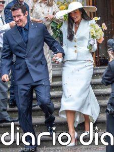 Dua Lipa rescata el legado de Bianca Jagger con el look nupcial más elegante del año