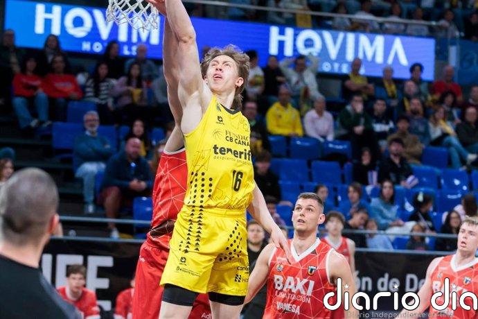 Dylan Bordón rescinde su contrato con La Laguna Tenerife y jugará en la NCAA