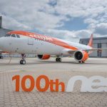 easyJet continúa con su renovación de flota tras recibir su avión Airbus A320neo número 100 en Hamburgo