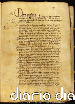 El Archivo de Navarra dedica su microexposición de junio a los 650 años de la conquista de Albania