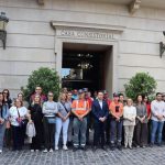 El Ayuntamiento de Tudela guarda un minuto de silencio en memoria de los cinco policías forales fallecidos en accidente