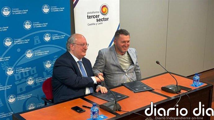 El CES y la Plataforma del Tercer Sector de CyL renuevan su protocolo de colaboración para "reforzar el diálogo social"