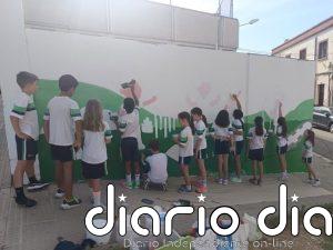 El CJCC inicia la creación de los murales de la VIII Edición de 'Una ronda con arte joven'