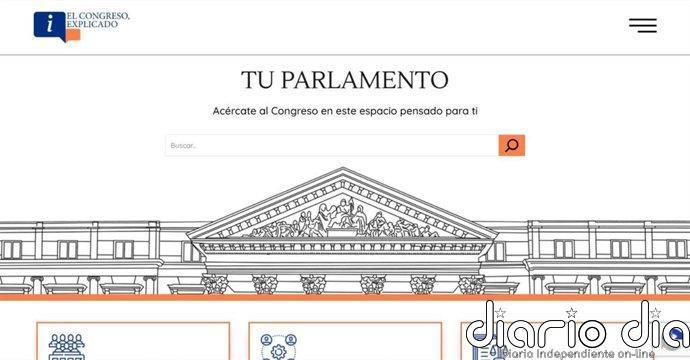 El Congreso lanza 'Tu Parlamento', un nuevo espacio digital para acercar la institución a la ciudadanía