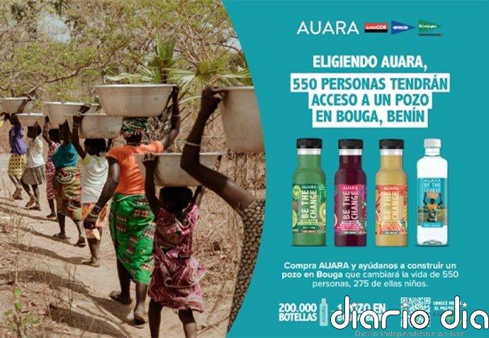 El Corte Inglés y AUARA activan una campaña para la construcción de un nuevo pozo en Benín